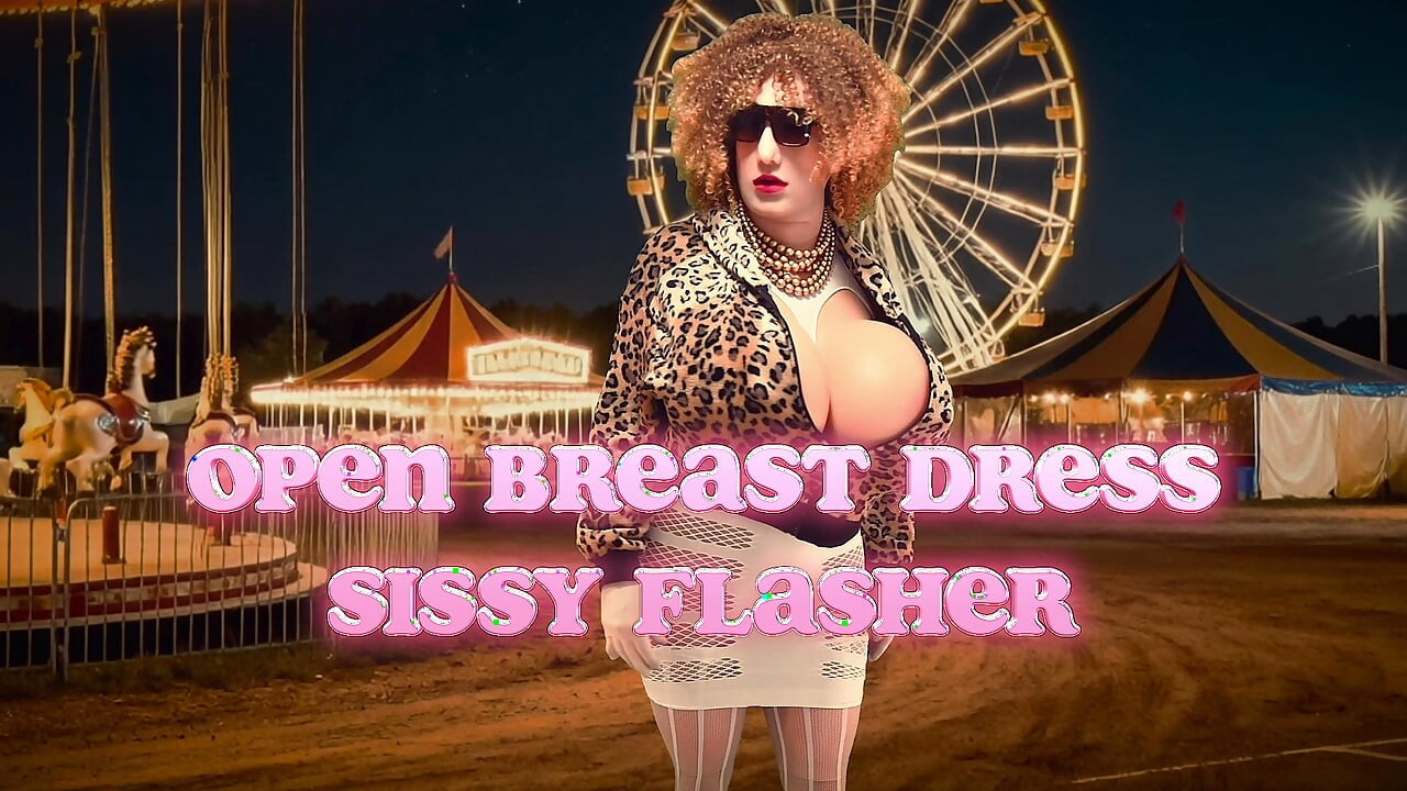 فتح الثدي اللباس سيسي المتعري