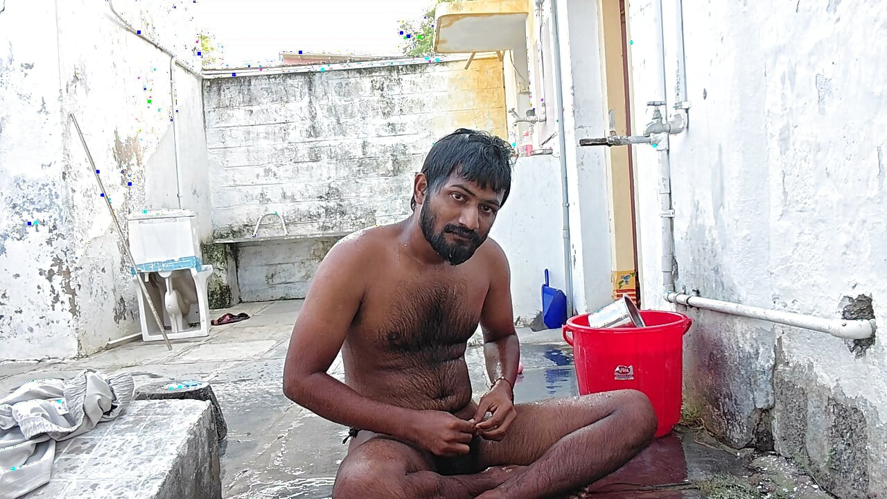 XHard - Outside Bathing Video Kumbha Manoj Kumar