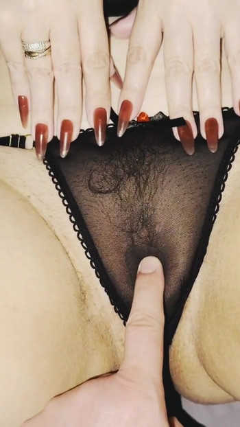 Must-see moment from "The Russian mother-in-law put on black stockings and lace panties, and seduced me while my wife was"