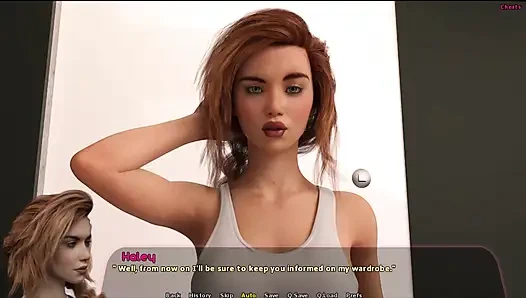 Haley Story # 6 - Diane zeigte ihre stangentanz-moves