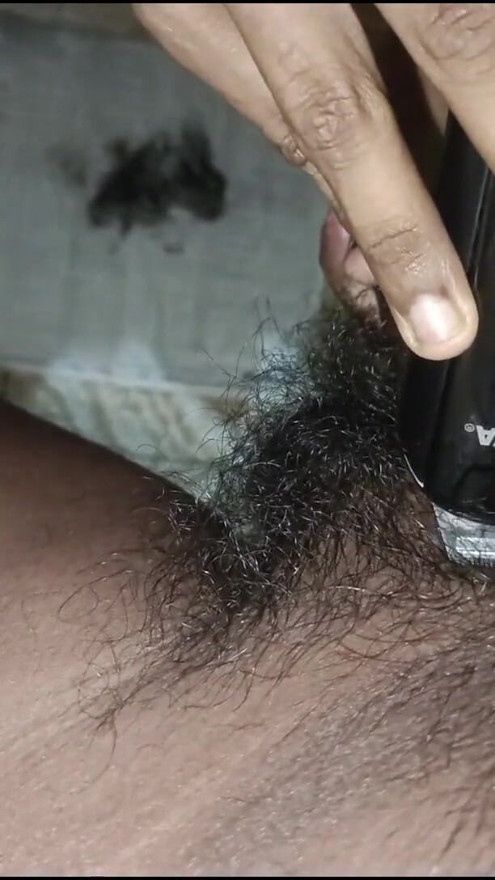First Time My Girlfriend Remove My Private Hair with Trimmer | Clip 1