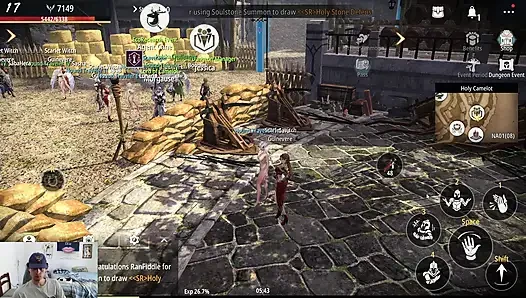 Throne of desire MMORP-gameplay teil 1