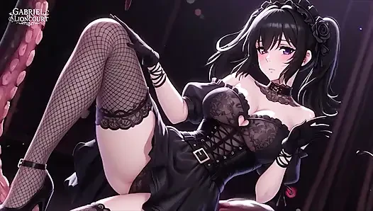 The "Thousand" Monster and Goth Girls 1  - Dark Hentai Fantasy
