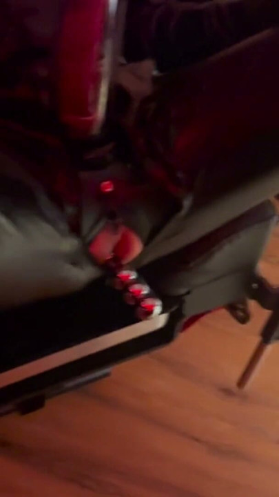 The Baroness Noir punishes her slave with a steel dildo | Clip 1