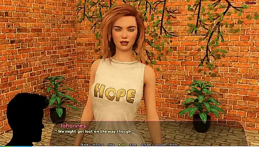 История Haley No 14 - Адриана и Хейли имели сексуальный момент у бассейна... Йоханнес трахнул Адриану.