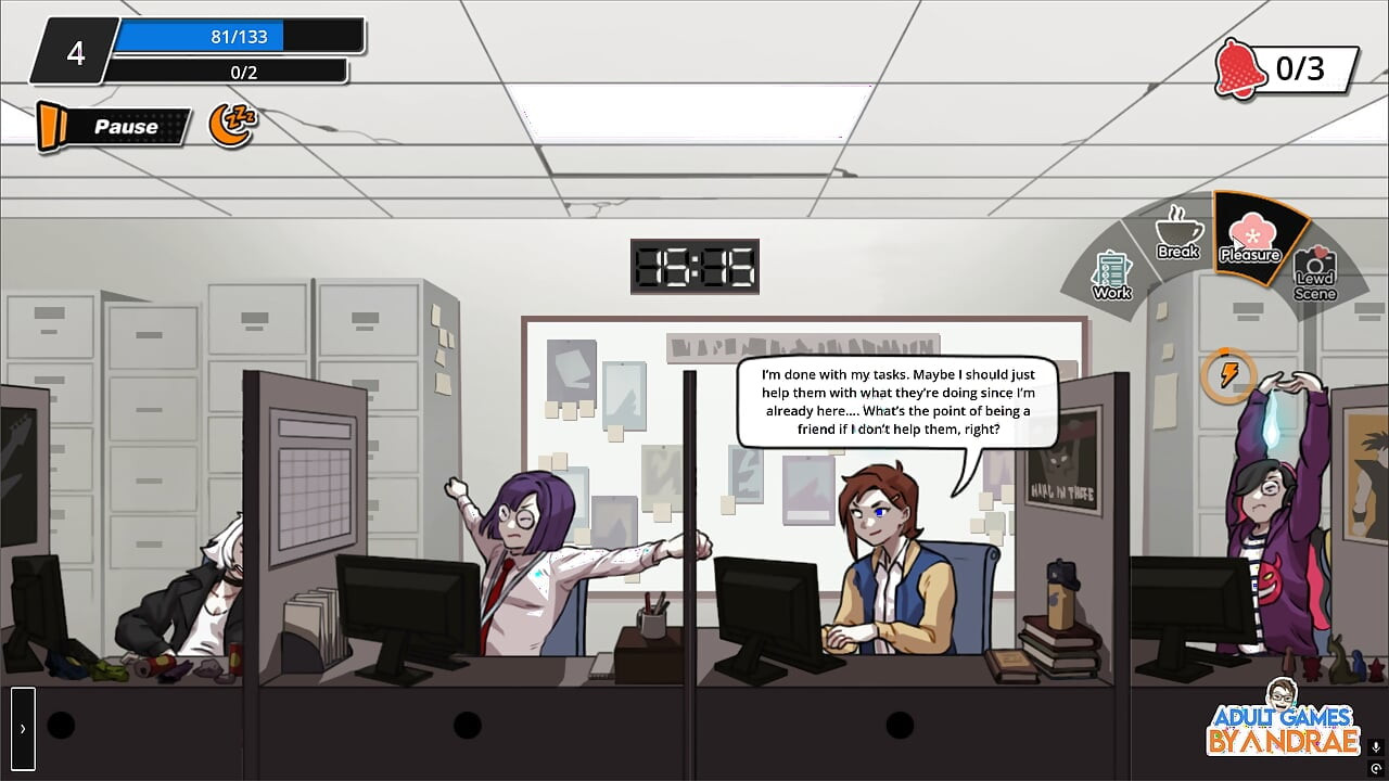 Femboy Ghost Gameplay Part 1 - Discreet Masturbation at Work