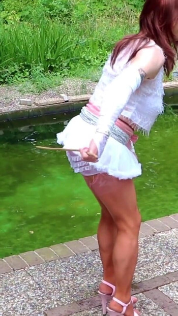 Captivating moment from "Only a caned Sissy is a good Sissy"