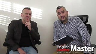 Engelse leermeester en elmssub vernederen preview van kleine penis