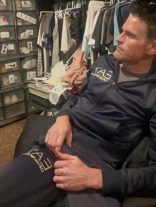 Mike masturbating again