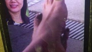 Spuszczanie się na moją ciotkę Irmas seksowne stopy
