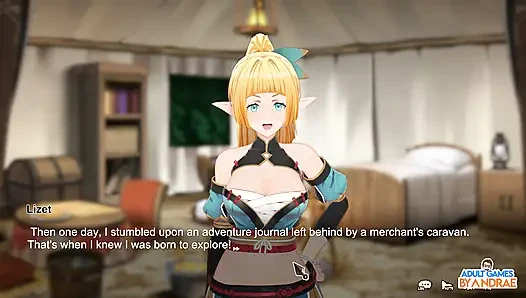 Melarikan diri, peri ninjaku! Gameplay 3d bagian 2 - latihan dan eksplorasi lizet dimulai