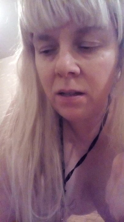 Sexy blonde big tits