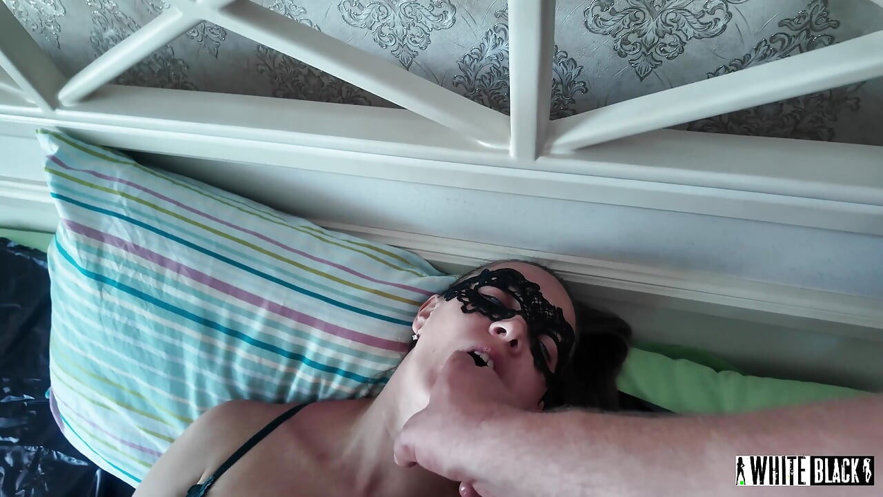 Stepson Caught Stepmom Masturbating and Fucked Her Very Rough with Her Permission