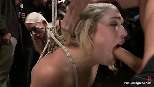Lorelei Lee Mops the Floor with Her Plaything While the Crowd Applauds