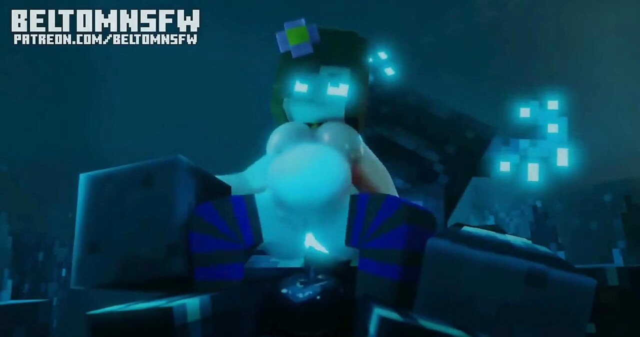 Hard Anal Fucking with Jenny and Warden Minecraft Animation
