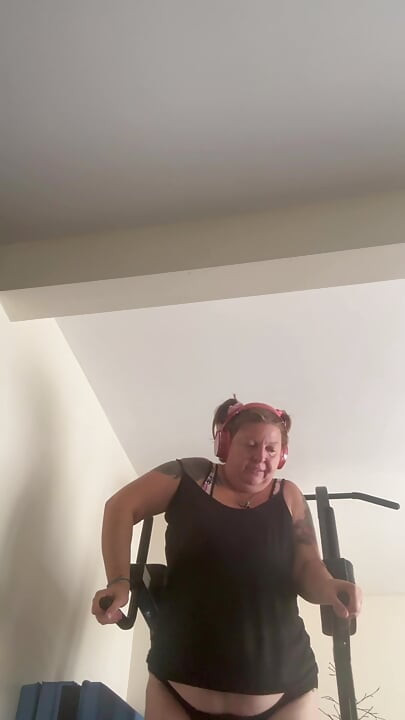 Filming My Wife Exercising