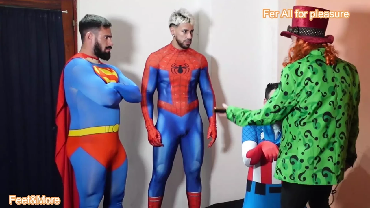 Part 2 Superheroes Fer Turns Into Ringmaster and Plays Hot with His Friends-mental Control