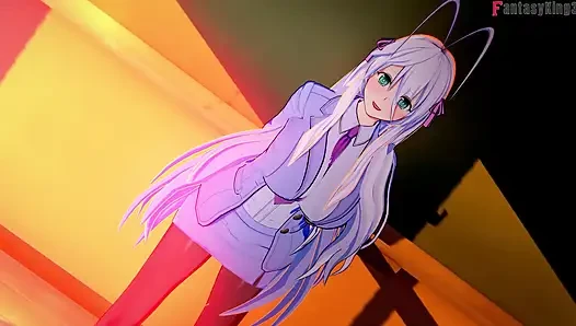Pak guru rossweisse nyuruh aku ditahan untuk nyepong kontolku - DXD NTR Madness Series