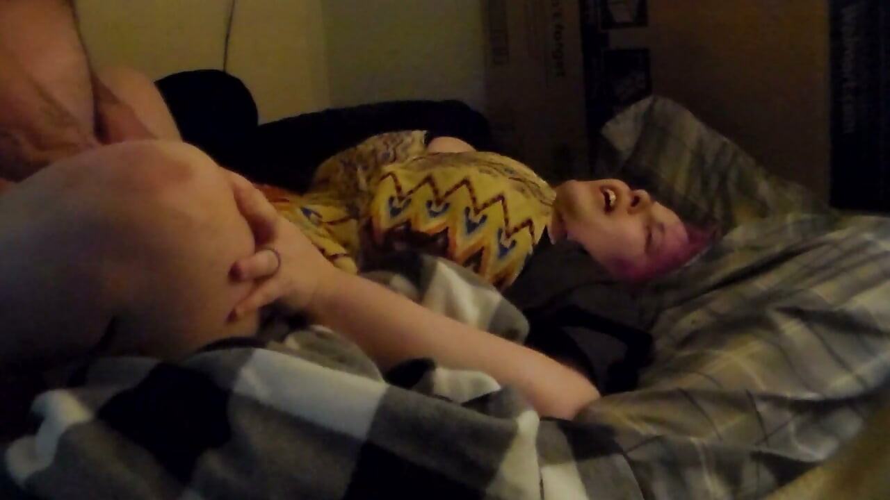 Please Daddy Duo- Rough Sex In Colorful Dress  (Full Video)
