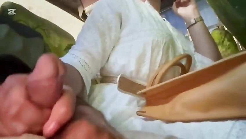 Public Bus Handjob with Random Girl