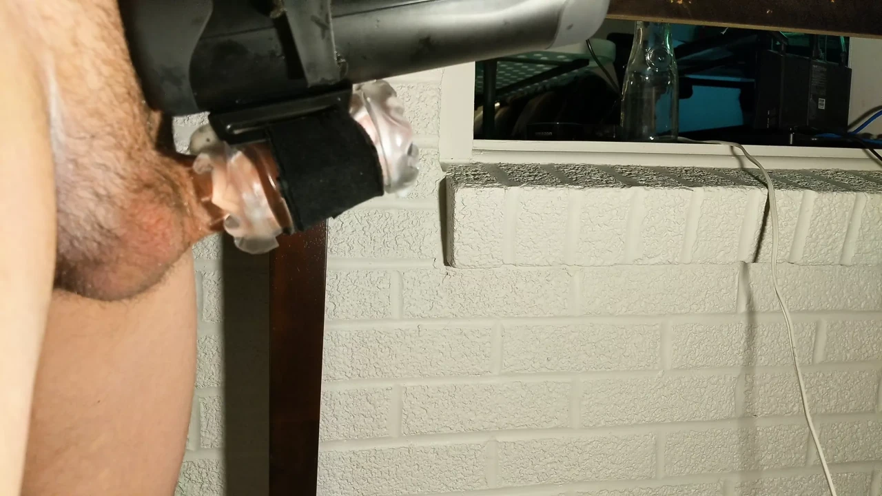 Fleshlight Launch under table handy