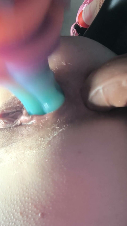 Double penetration with my toys | Clip 1