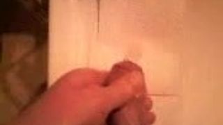 small penis foreskin play with cumshot