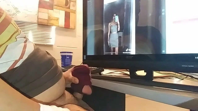 She fucks with her boyfriend and I fuck with her panties!