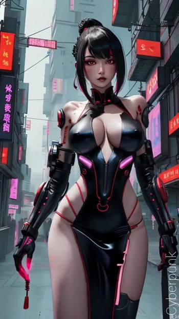 Momento chiave da "Cyberpunk 2077 remake girls (Ai model)"