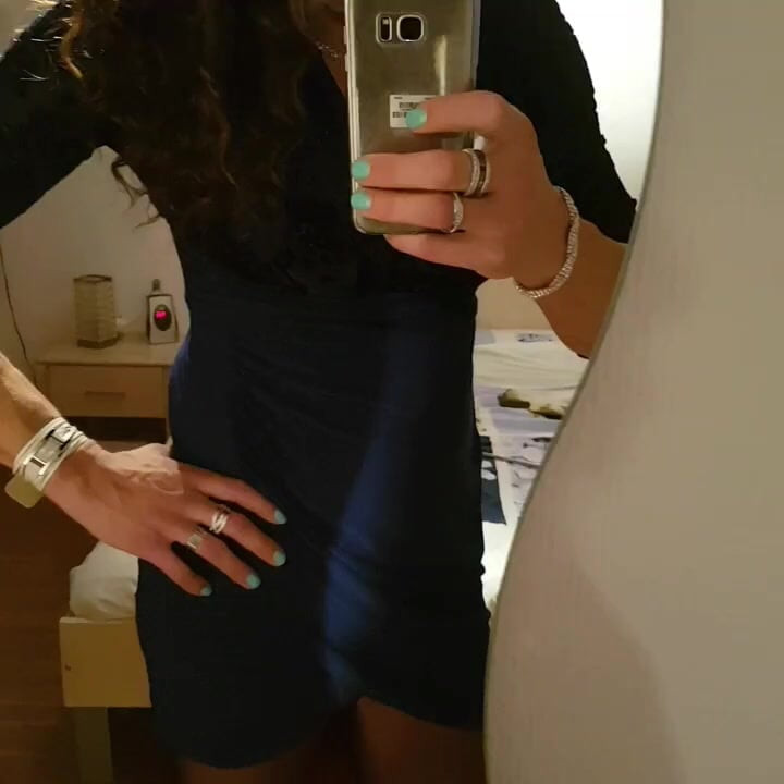 Myself in dress stockings and boots
