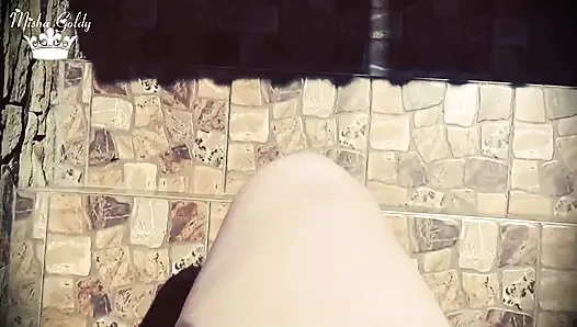 Outdoor flip flop dangle with alpha