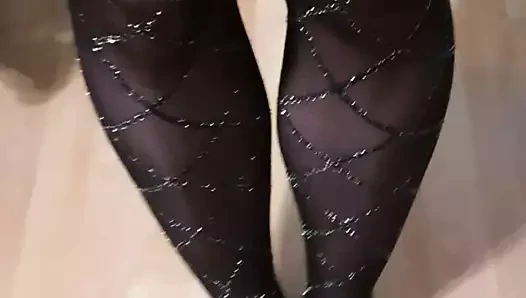 şık külotlu çorap ayak twinks