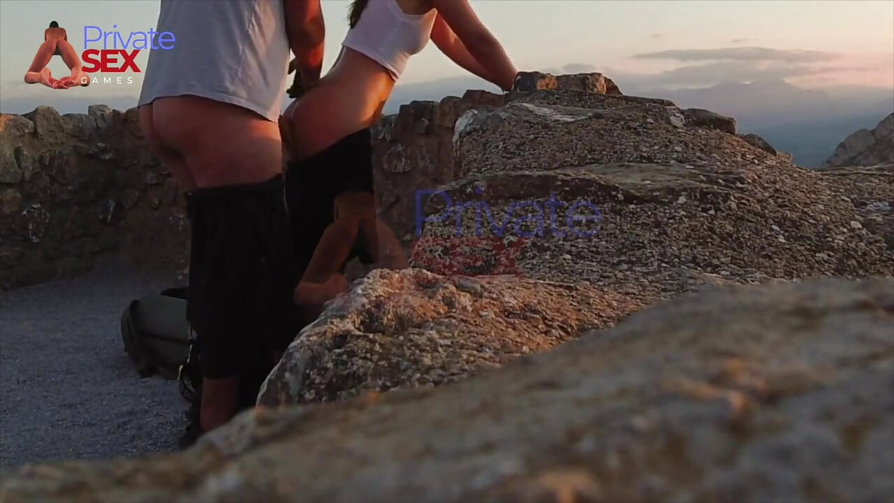 He Destroys My Ass Outdoors in a Castle Open to Visitors