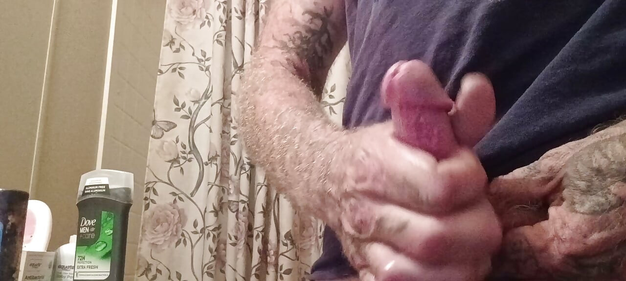 Daddy edging and releasing hot cum load