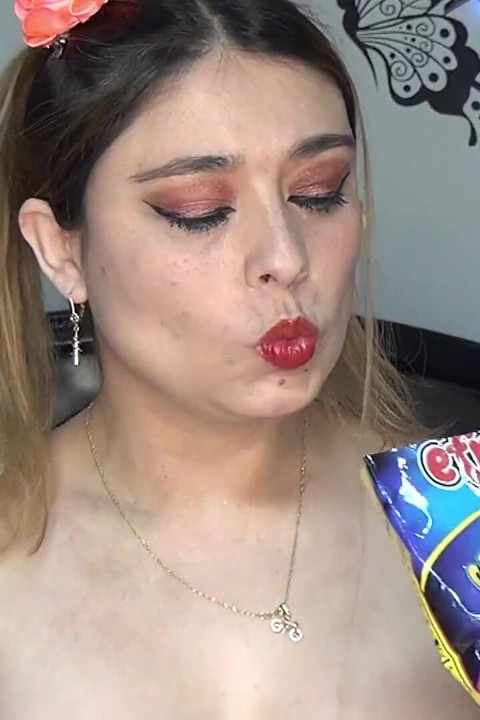 Swallowing Jelly in the Shape of Penises