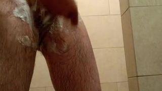 Me shaving my dick
