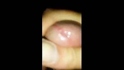 Kenar benim horoz zonklama ve damlayan cum