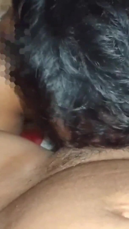 Stepaunt's pussy licking I squeezed out the juice and ate it. | Clip 2