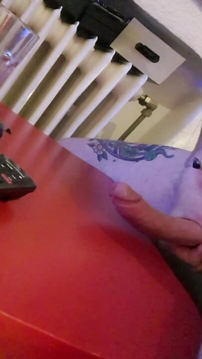 Hard cock clap! Plump and hard as steel