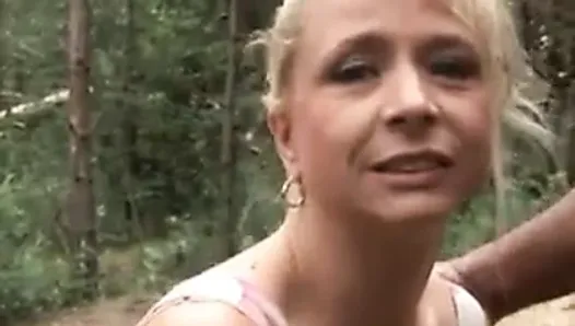 Vivia fucked in the woods