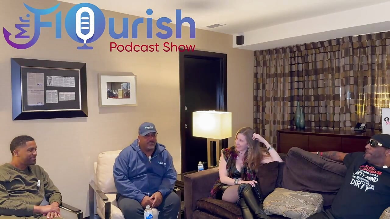 Mrflourish Podcast, soirée à Dallas avec Mrmajic, Shante Spice et Darren Blaze