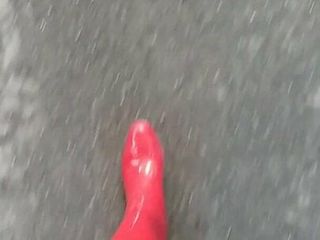 सीडी पेट्रा में लाल ऊँची एड़ी के जूते और जूते ii