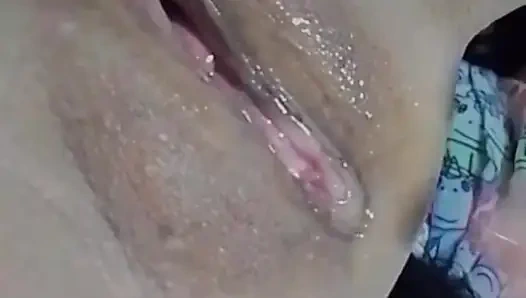 Look daddy, all the delicious things I have for you, look how my shaved pussy is getting