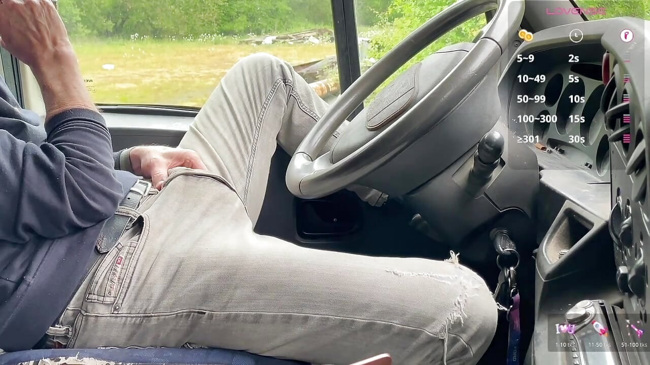 Et solfylt lastebilmøte