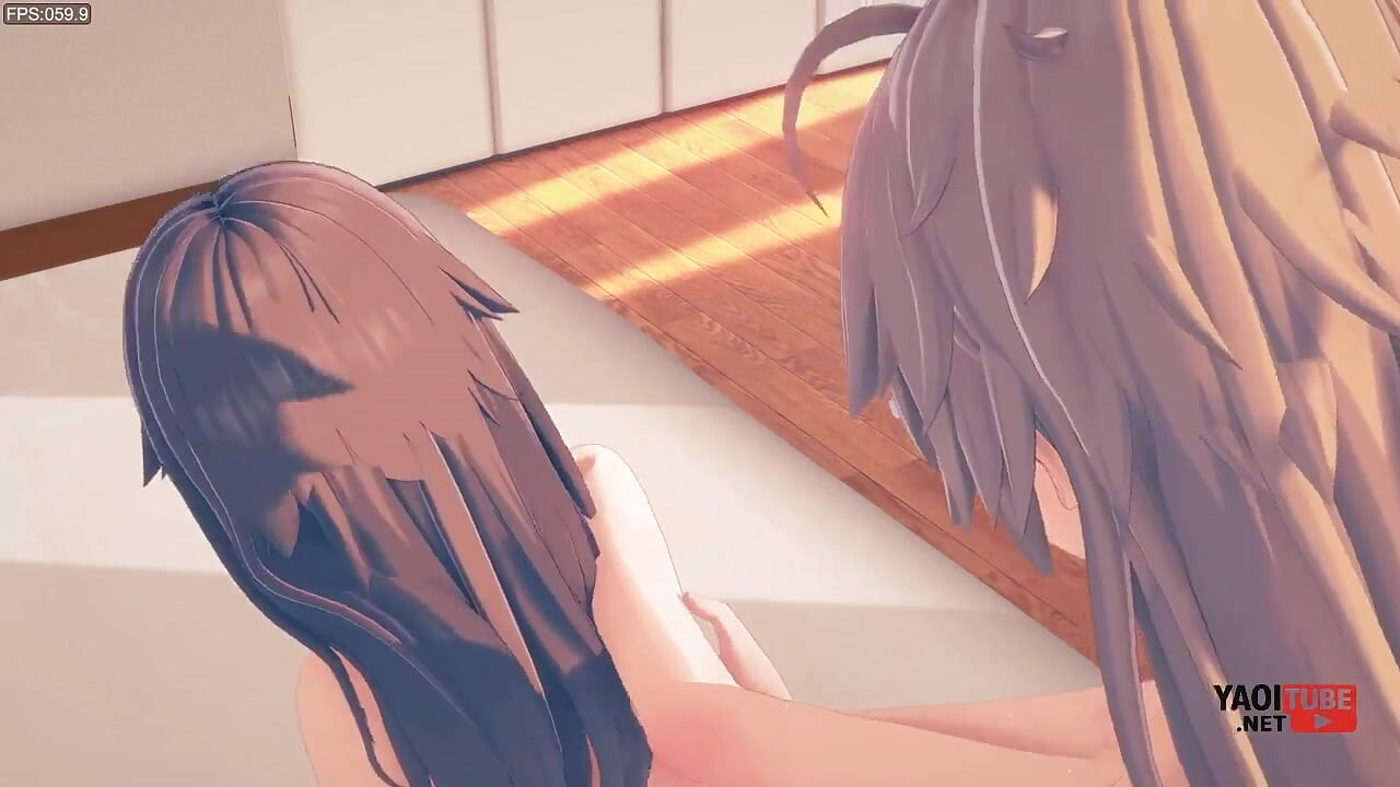 Yaoi - 2 femboys sexo anal al estilo perrito
