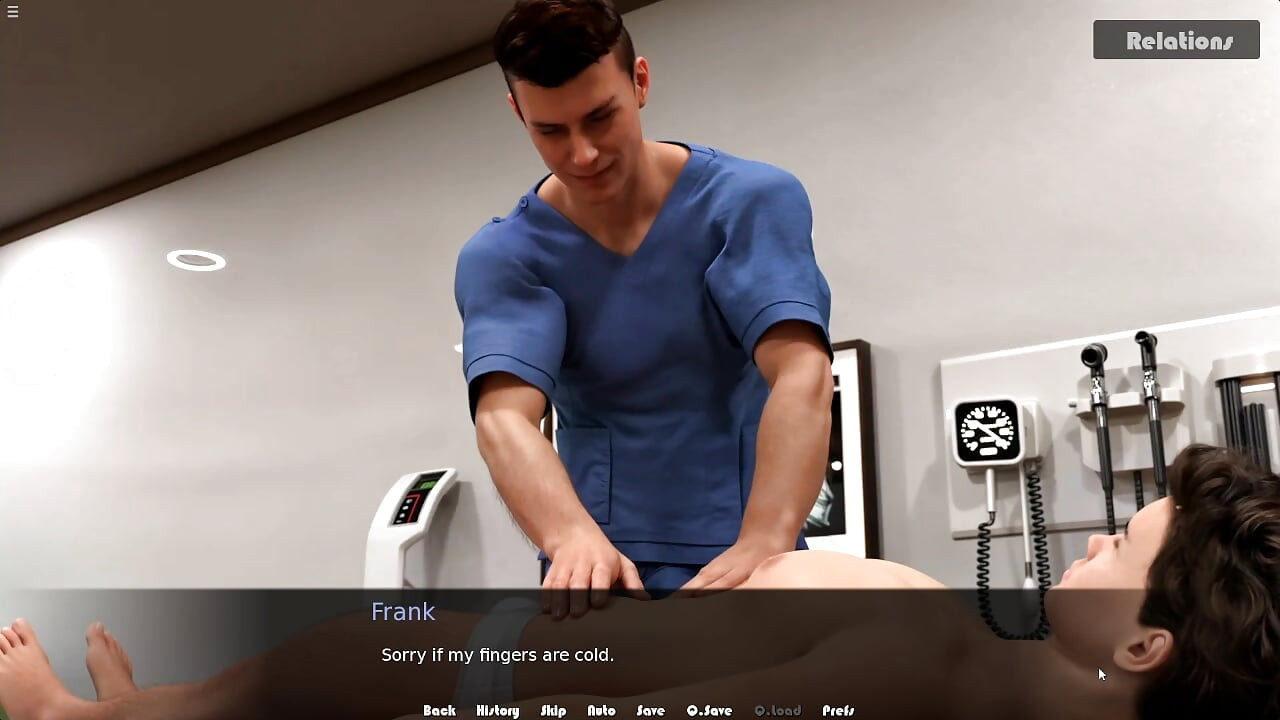 Gay Doctor Frank Giving Handjob To 18 Plus Boy Oliver While Body Checkup