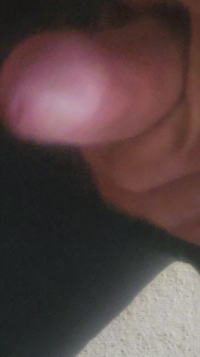 Horny daddy pulls cock out. After looking at lady porn.