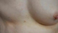small tits and fucking, fingering and spreading hairy pussy