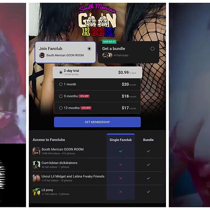 South Merican Goon Room