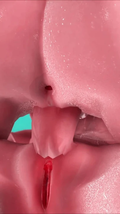 Spectacular moment from "Blondes and psychedelic sex (Part 6) Remastered - Animation"